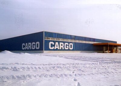 Costruzione del nuovo terminal cargo dell’aeroporo di Demodedovo