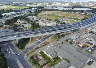 M4 – Viadotto Westbound tra Wentworth e Paramatta – Sydney