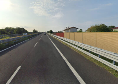 Barriere acustiche e di sicurezza per le autostrade A4-A28-A13
