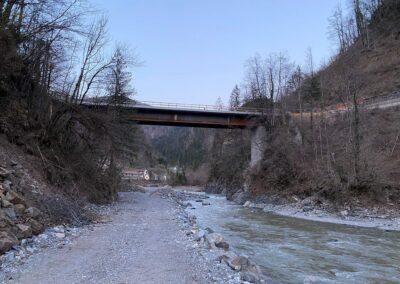 SR 355 – Steel bridge over Degano river